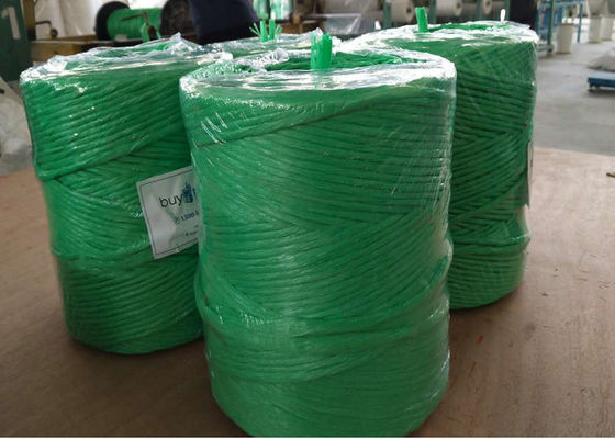 Yellow Red PP Baler Twine With UV Stabilizers / Hay Baling Twine