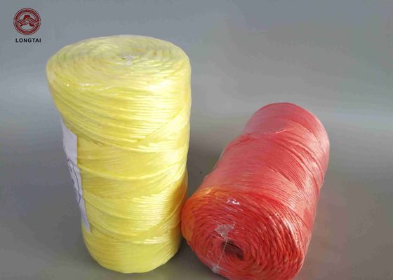 3 G / M UV - Treated Split Film Polypropylene Twine / Poly Twine For Banana Tomato