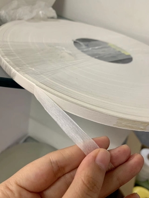Cotton Paper Cable Wrapping Tape Plain Woven Cotton Tapes 50um For Cable
