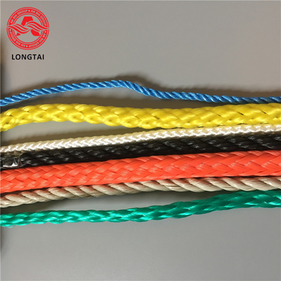 Colorful 8mm / 10mm Polypropylene Tying Twine 100% Polyester PP Material