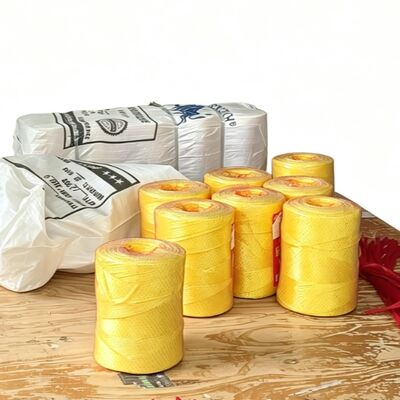 UV Resistant High Tensile Strength Polypropylene Baler Twine with Customizable Length for Agriculture