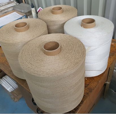 Beige White Color Polypropylene Twisted Thread For Sausage Tying Twine