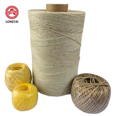 Beige White Color Polypropylene Twisted Thread For Sausage Tying Twine