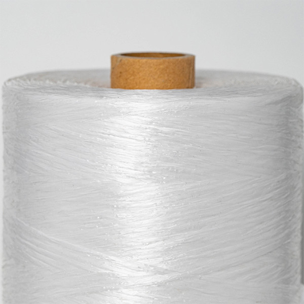 Beige Color Non Twist Fibrillated Polypropylene Thread 220 Tex 2200 Denier 3ply