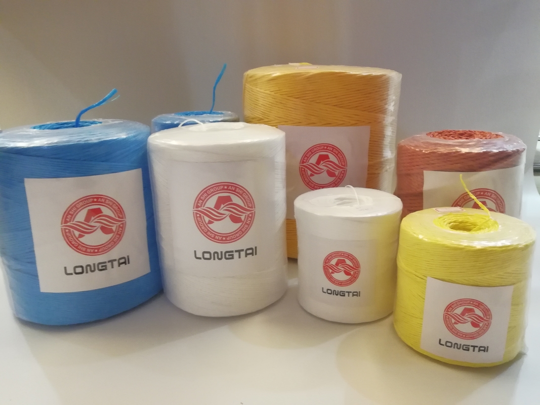 330m/kg Original Polypropylene PP Twine Fibrillated UV additive Baler Twine 1600M 1 Bobbin